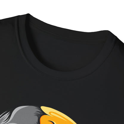 Awesome Melting Emoji Skull T-Shirt | Edgy Duality Design Tee | Unique Statement Wear for All
