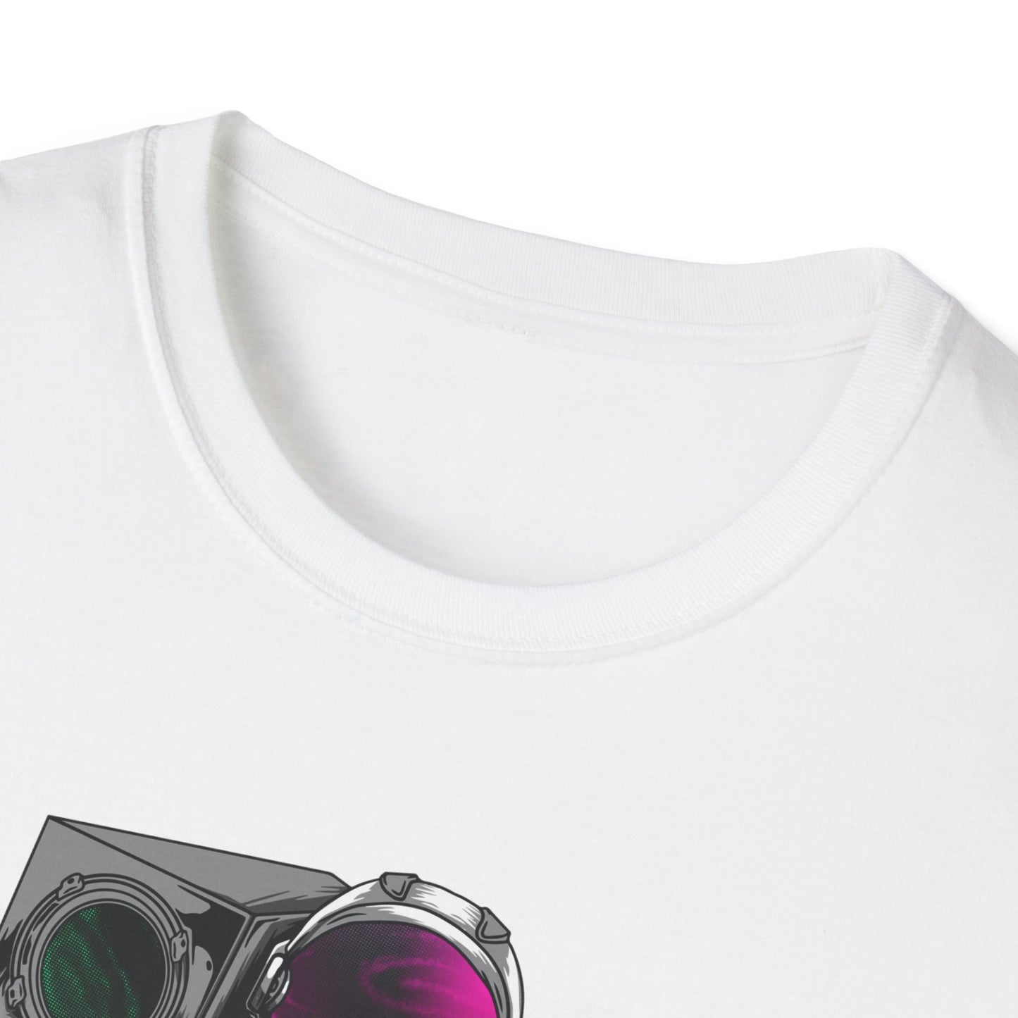 Cosmic Guitarist Astronaut T-Shirt | Electrifying Space Rocker Tee | Vibrant Sci-Fi Music Fan Gift
