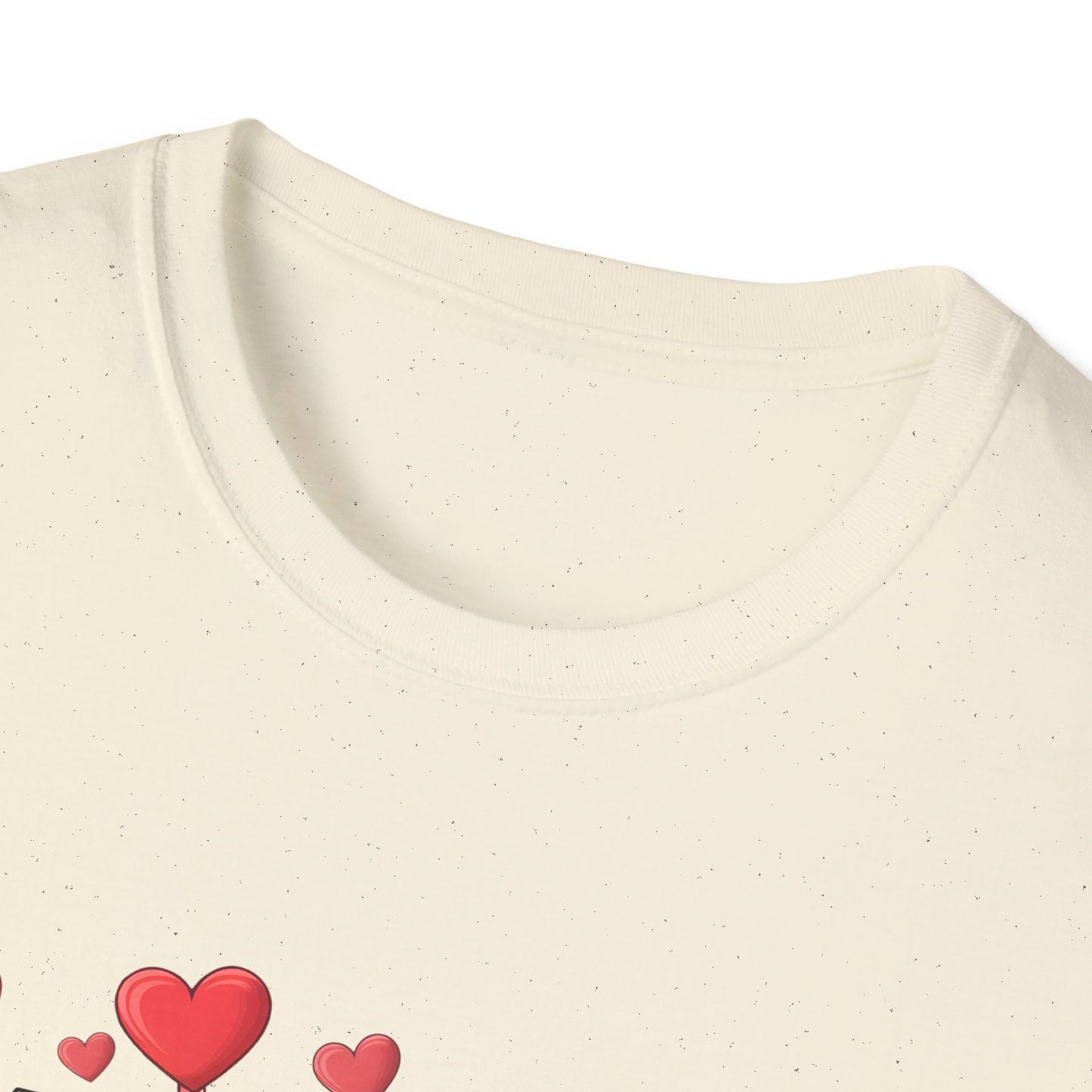 Chic Valentine's Day T-Shirt | Sweet Treats & Love Hearts Graphic Tee | Leopard Gingham Cupcake Macaron Frappuccino