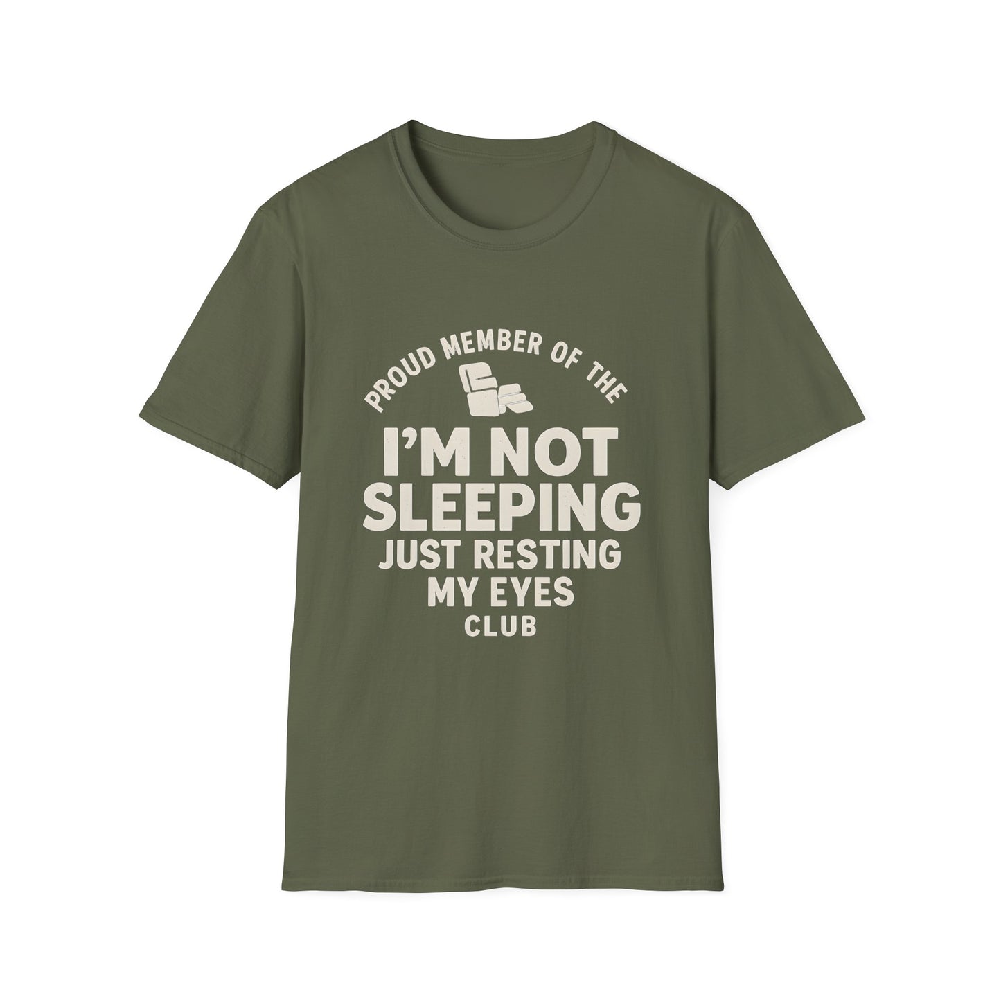 Funny Dad Nap Club Graphic Shirt