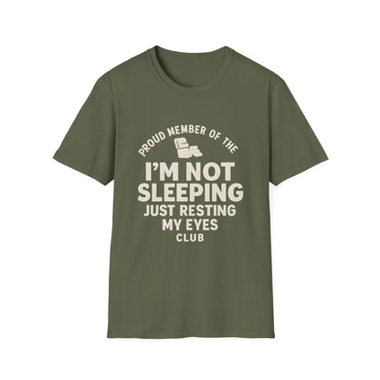 Funny Dad Nap Club Graphic Shirt