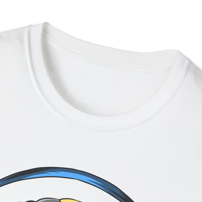 Mind-Blowing Melting Emoji Skull Headphones T-Shirt - Awesome Music Lover DJ Rave Tee
