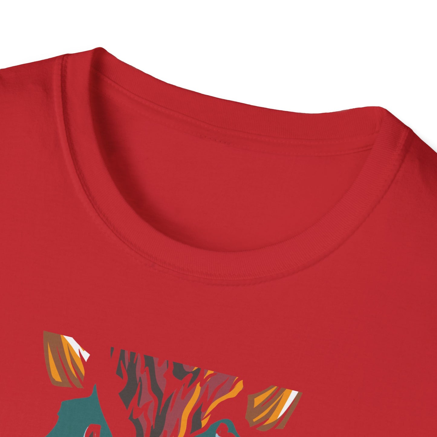 Unleashed Fiery Demon T-Shirt: Epic Monster Face Graphic Tee for Goth, Fantasy & Edgy Style Lovers | Bold & Unique