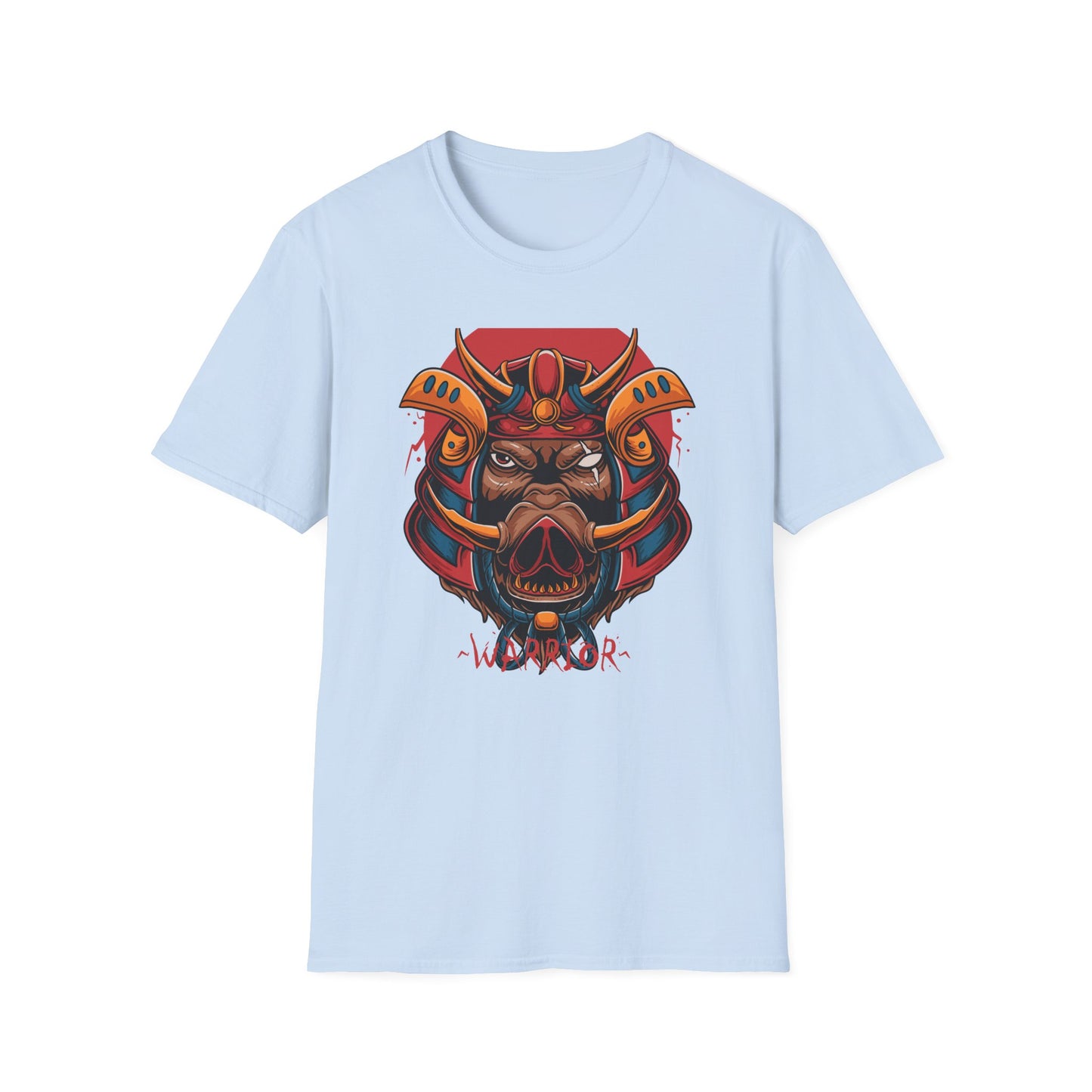 Fierce Samurai Boar Warrior T-Shirt - Epic Japanese Style Animal Tee for Bold Men & Women | Unleash Spirit