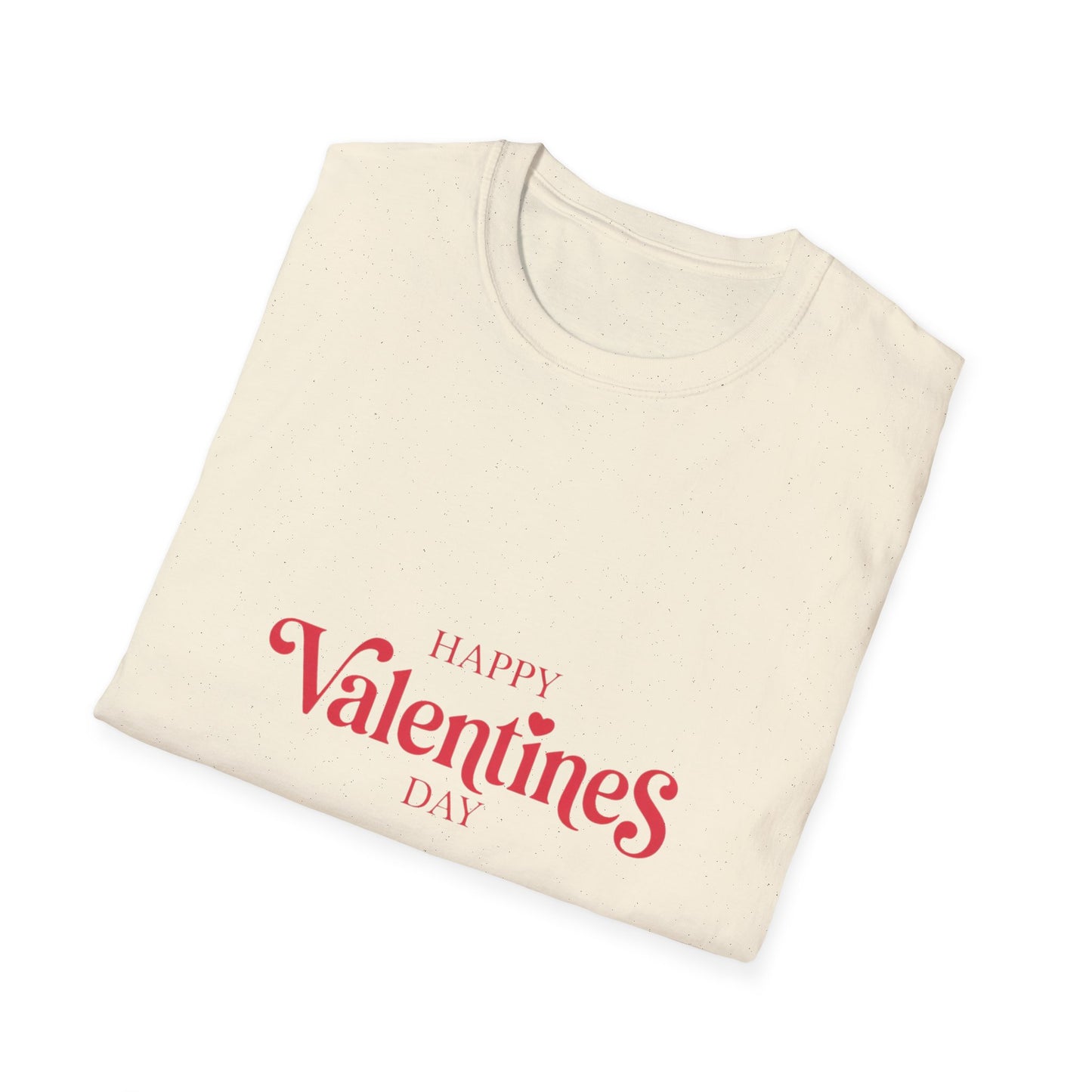 Charming Happy Valentines Day T-Shirt | Romantic Red Heart Love Tee | Perfect Gift for Her, Him & Couples