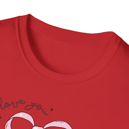 Irresistible 'Love You Cherry Much' T-Shirt | Cute Pink Heart Cherry Tee | Sweet Retro Vibe Valentine's Gift