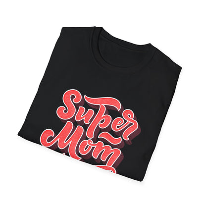 Super Mom T-Shirt | Vibrant Retro Script Tee | Ultimate Mother's Day Gift for Best Moms & Women