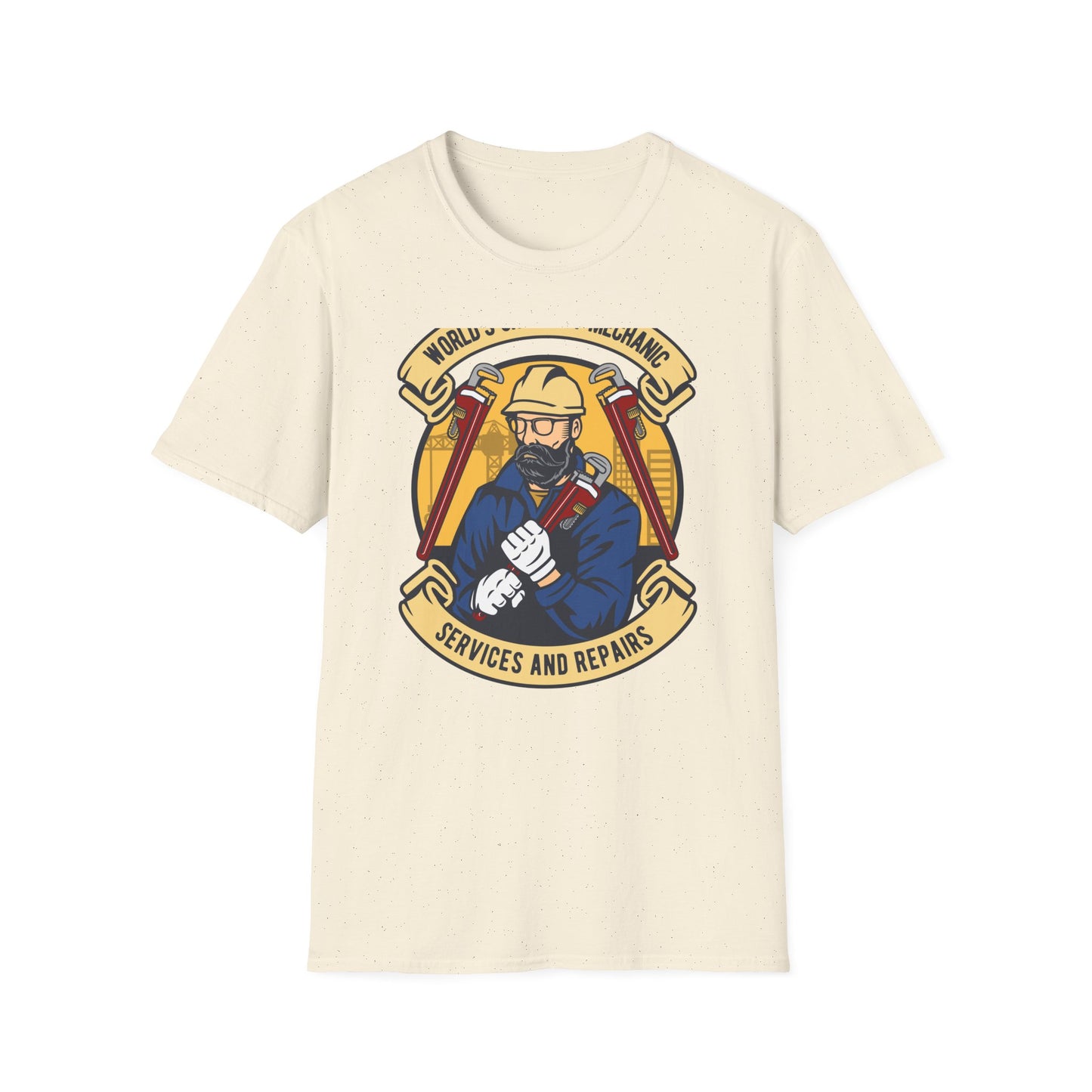 Epic World's Greatest Mechanic T-Shirt - Master Handyman, Repair & Service Pro | Awesome Tradesman Gift Idea