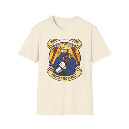 Epic World's Greatest Mechanic T-Shirt - Master Handyman, Repair & Service Pro | Awesome Tradesman Gift Idea