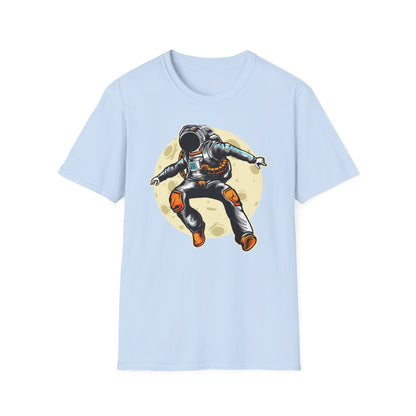 Epic Astronaut Moon Float T-Shirt | Gravity-Defying Space Explorer Tee | Cool Cosmic Gift for Men & Women