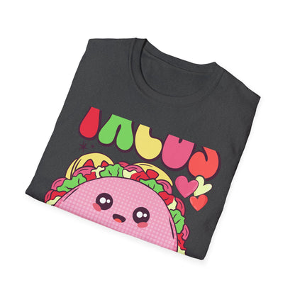 Adorable "Tacos Are My Valentine" T-Shirt | Cute Kawaii Taco Lover Tee | Funny Foodie Valentine's Day Gift for Her | Trendy & Unique