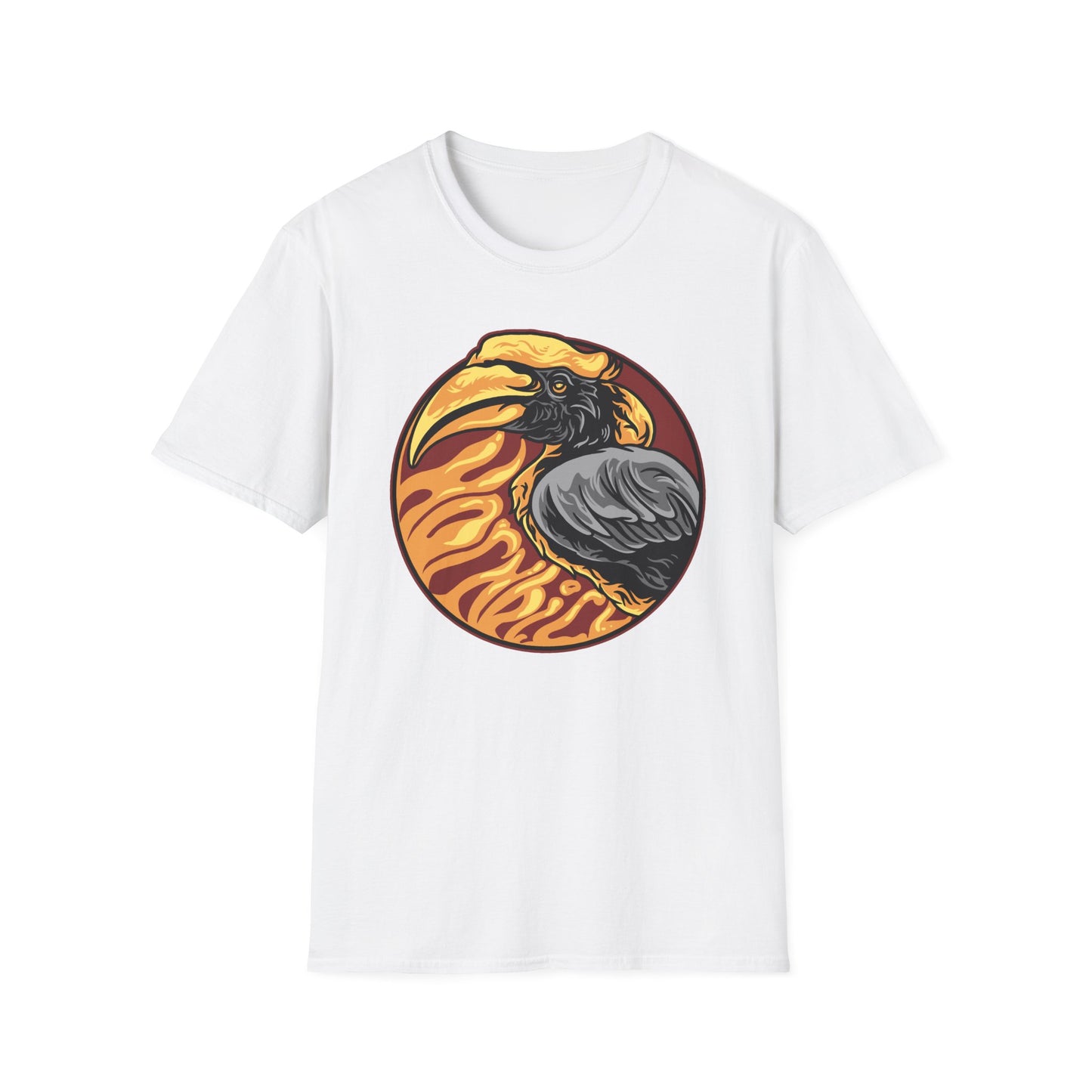 Vibrant Hornbill T-Shirt | Exotic Bird Graphic Tee | Bold Wildlife Apparel for Nature Lovers & Tropical Style