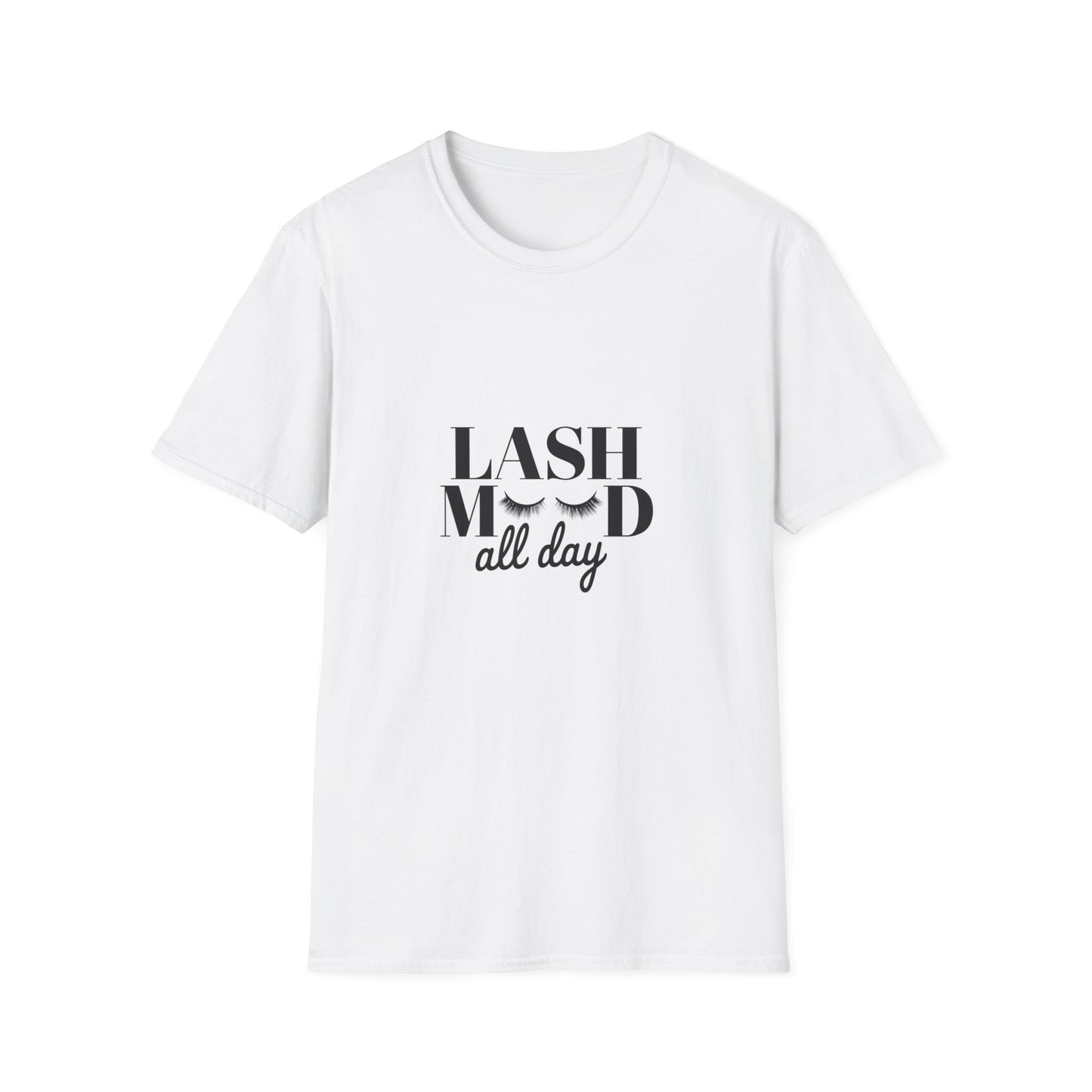 Chic Lash Addict T-Shirt - Trendy Eyelash Lover & Makeup Artist Tee | Glam Beauty Fashion Gift for Her