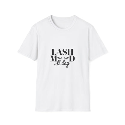 Chic Lash Addict T-Shirt - Trendy Eyelash Lover & Makeup Artist Tee | Glam Beauty Fashion Gift for Her