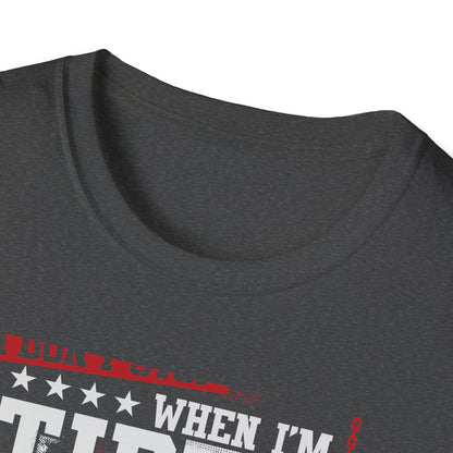 Unstoppable 'I Don't Stop When I'm Tired' T-Shirt | Epic Gym Motivation Tee | Weightlifting Fitness Apparel for True Warriors