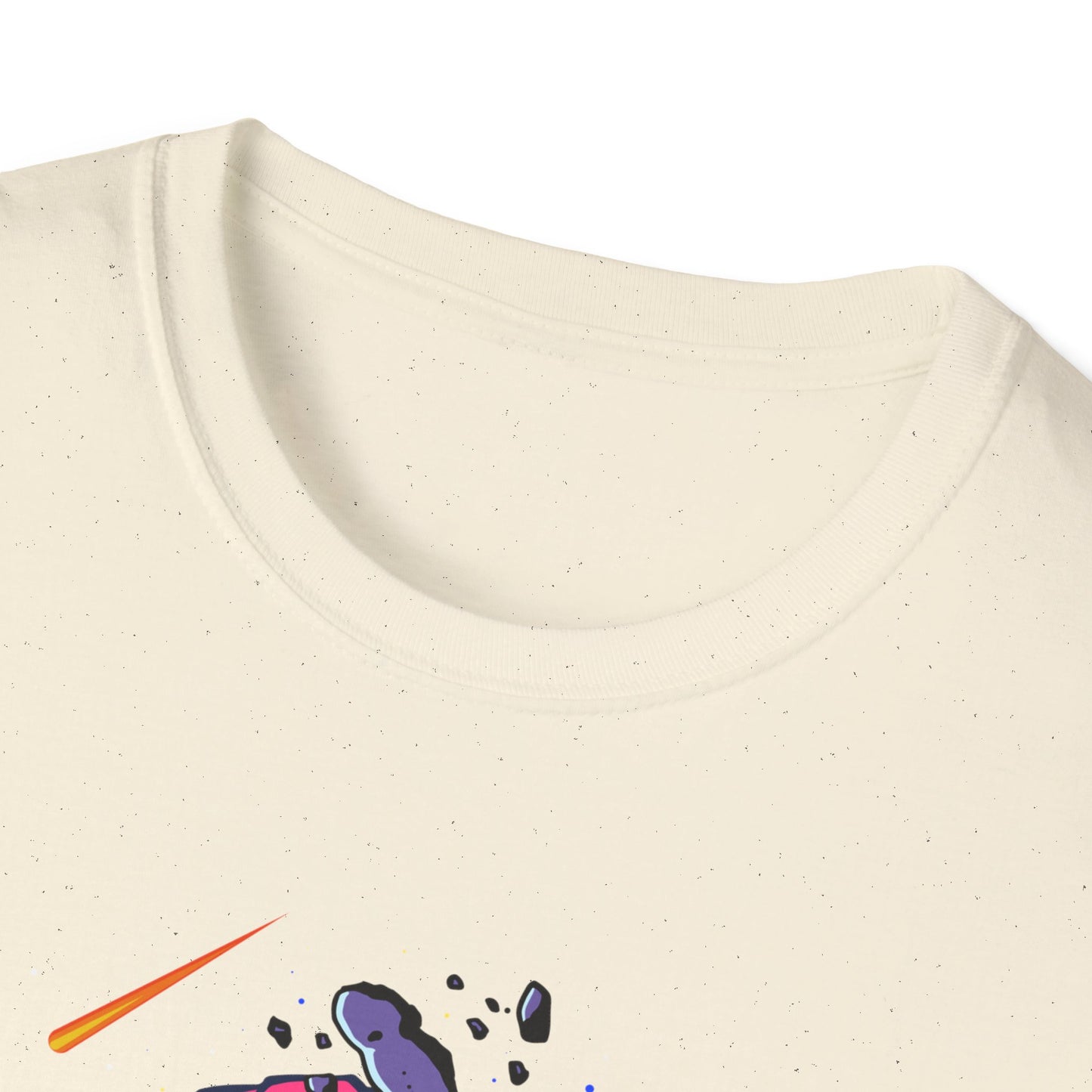 Epic Space Surfer Astronaut T-Shirt | Thrilling Galactic Rocket Ride Design Tee for Sci-Fi & Adventure Fans