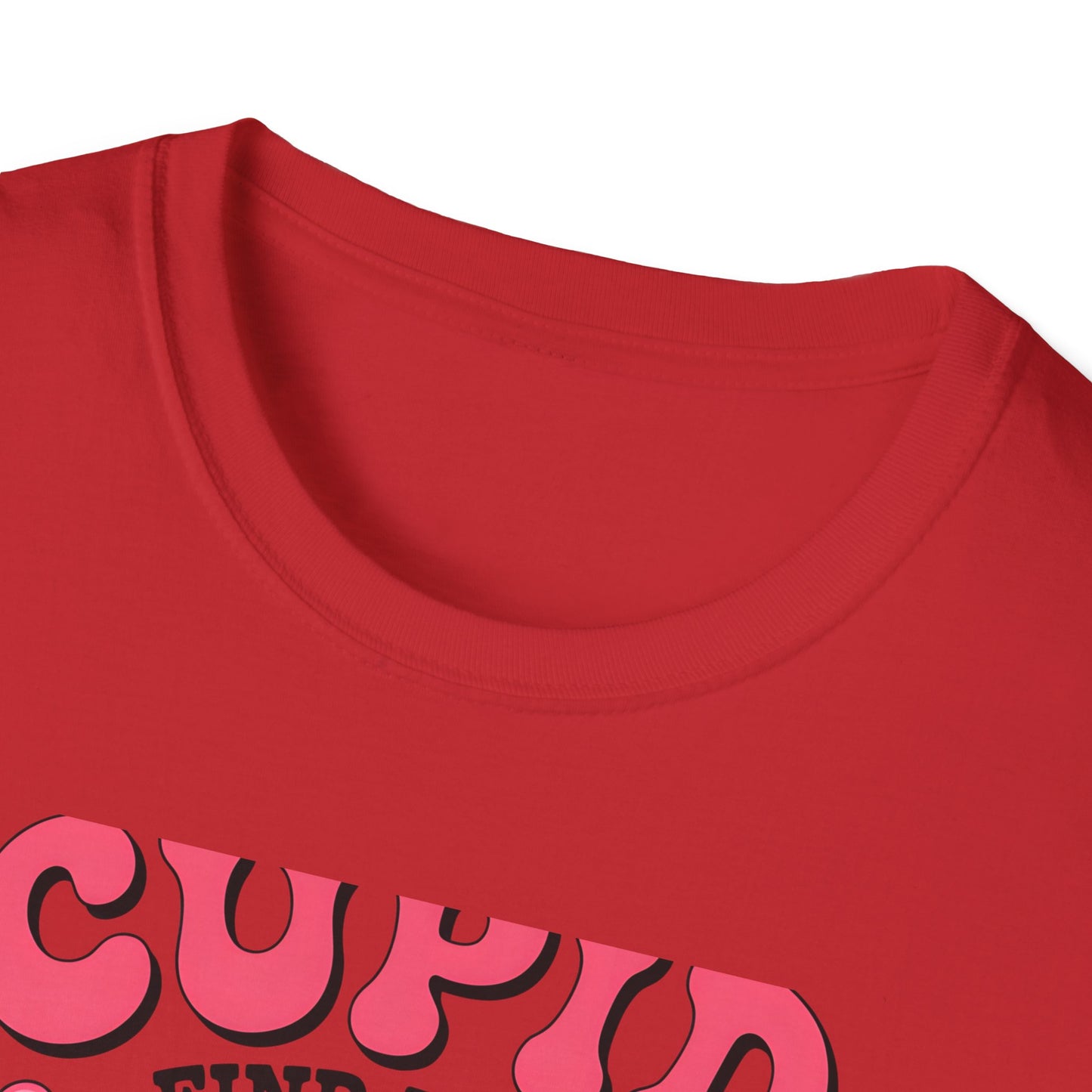 Adorable Cupid Find Me A Cowboy T-Shirt - Cute Valentine's Day Western Love Tee | Funny Rodeo Romance Shirt for Women