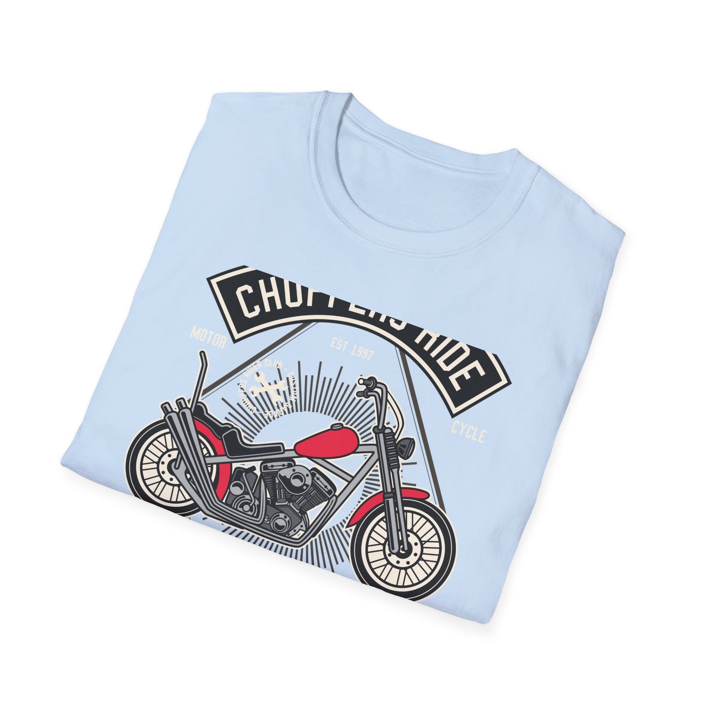 Epic Vintage Chopper Ride T-Shirt | Classic Motorcycle Garage Est. 1997 Tee for Biker Enthusiasts & Gifts