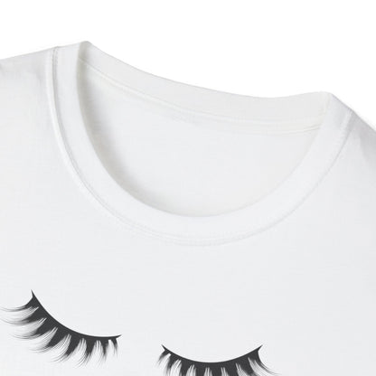 Keep Calm & Get Your Lashes Done T-Shirt | Chic Beauty Lover & Lash Tech Gift Tee | Fun, Trendy Lashes Top