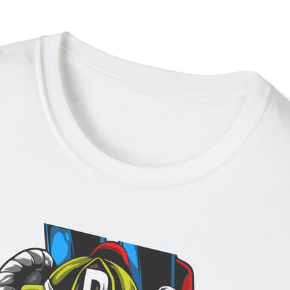 Epic Firefighter Hero T-Shirt | Fearless Urban Art Tee for First Responders & Protectors