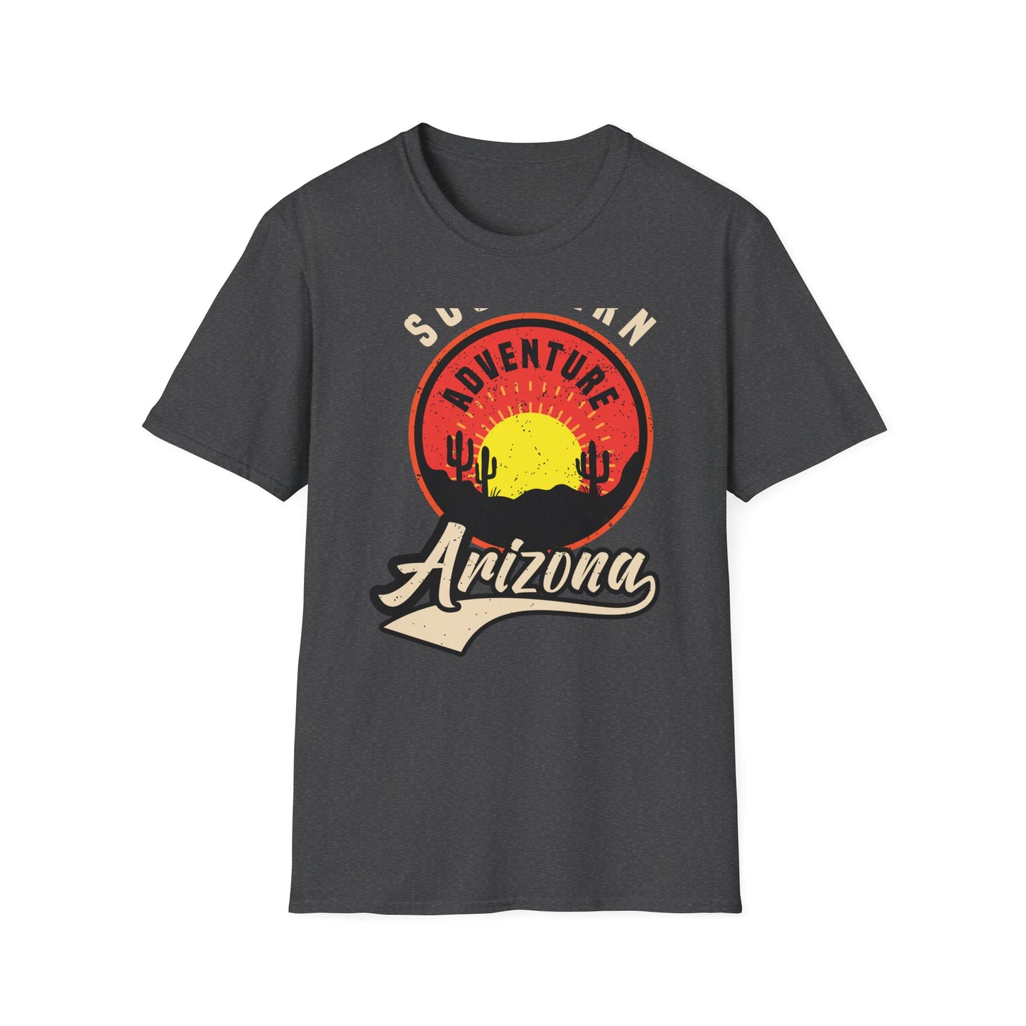 Southern Arizona Adventure T-Shirt: Vintage Desert Sunset & Cactus Tee - Explore the Southwest!