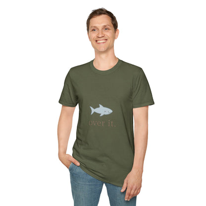 Over It. Minimal Shark Tee
