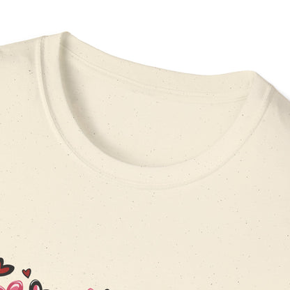 Charming LOVE Hearts T-Shirt - Ultimate Valentine's Day Gift! Romantic Graphic Tee for Couples & Enthusiasts
