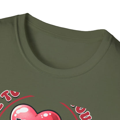 Edgy 'Steal Your Heart' T-Shirt | Skeleton Hand & Heart Balloons | Unique Valentine's Day Love Tee for Couples