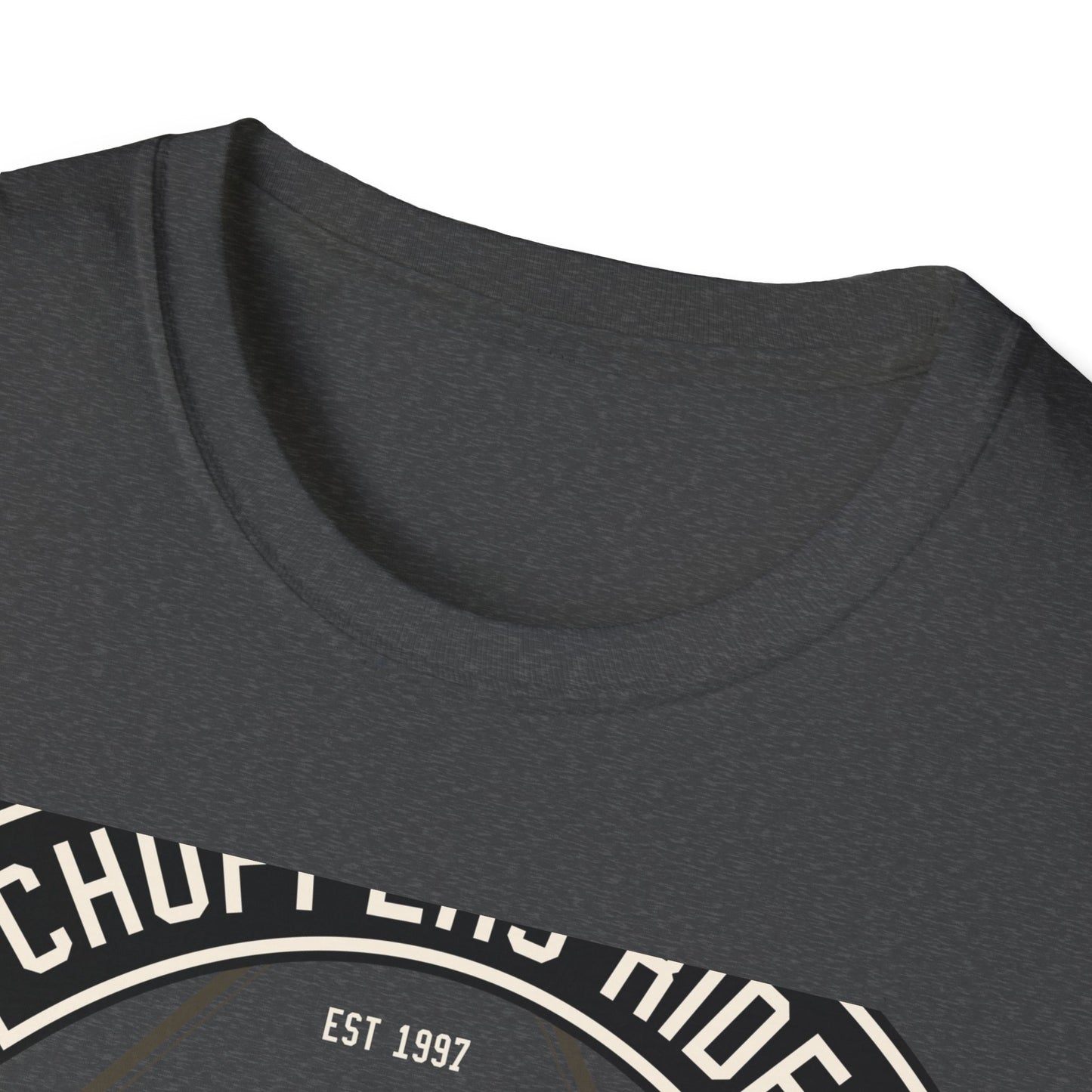 Epic Vintage Chopper Ride T-Shirt | Classic Motorcycle Garage Est. 1997 Tee for Biker Enthusiasts & Gifts
