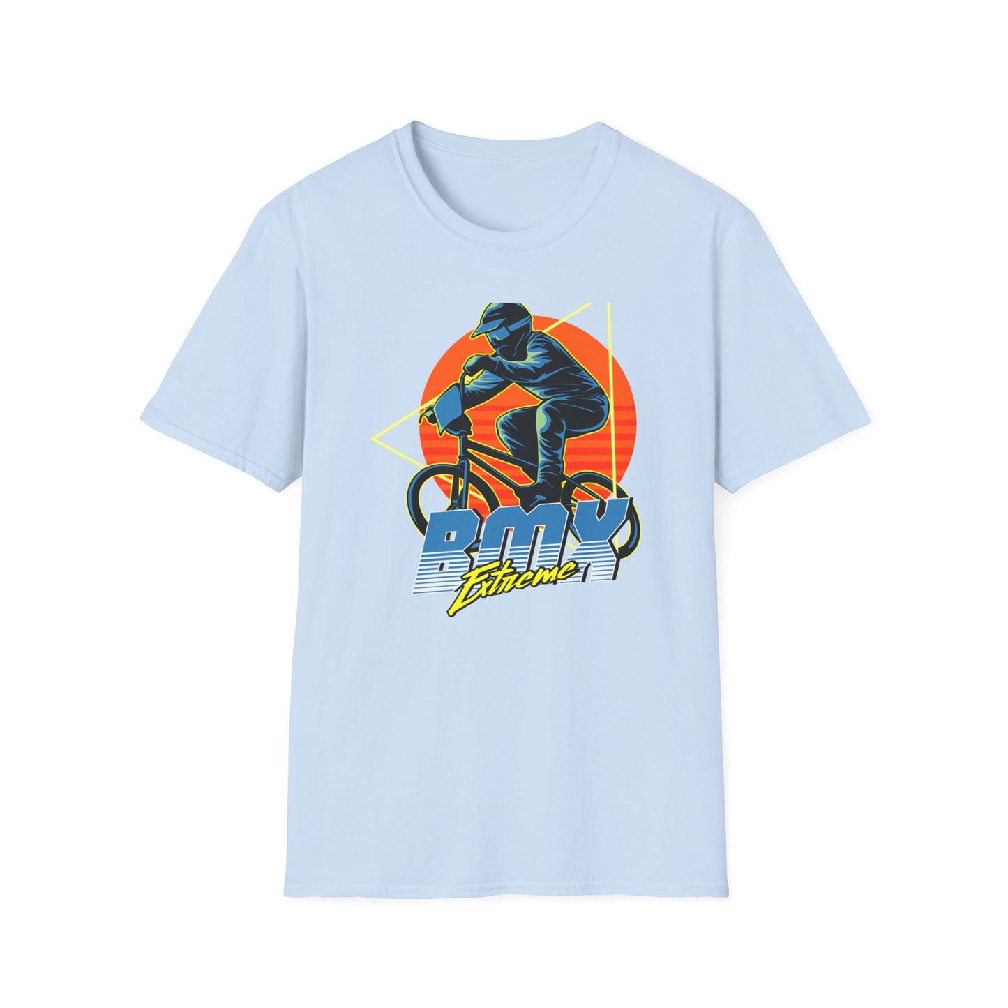 Epic BMX Extreme Rider T-Shirt - Dynamic Retro Stunt Bike Tee for Action Sports Enthusiasts & Thrill Seekers