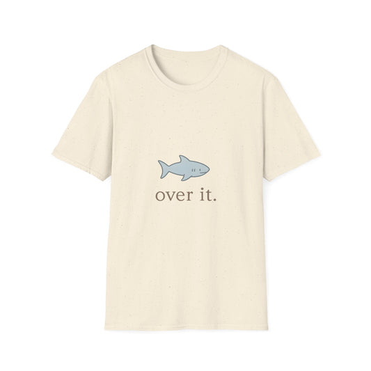 Over It. Minimal Shark Tee