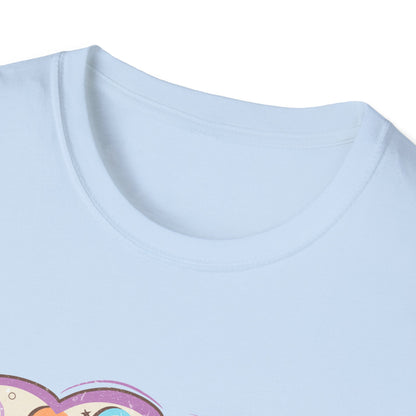 Sweet Retro Vintage 'Be My Valentine' Candy Heart Box T-Shirt | Adorable Valentine's Day Gift Tee