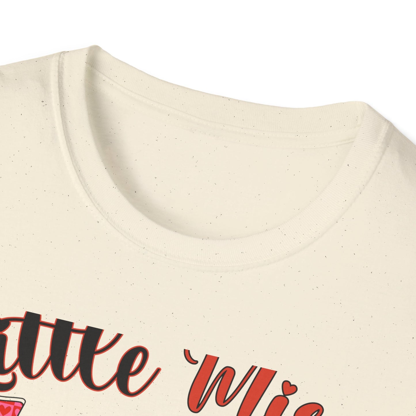 Charming Little Miss Valentine T-Shirt | Girls' Trendy Mixed Pattern Heart Day Tee