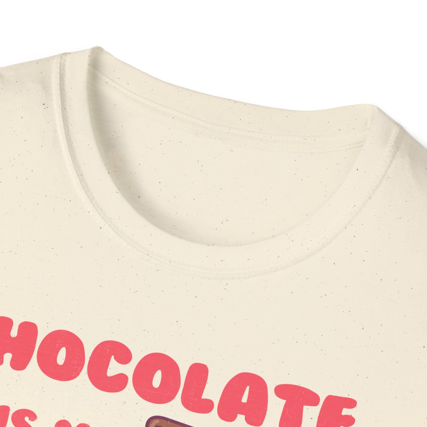 Charming Retro 'Chocolate is My Valentine' T-Shirt - Sweet Foodie & Galentine's Day Gift Tee