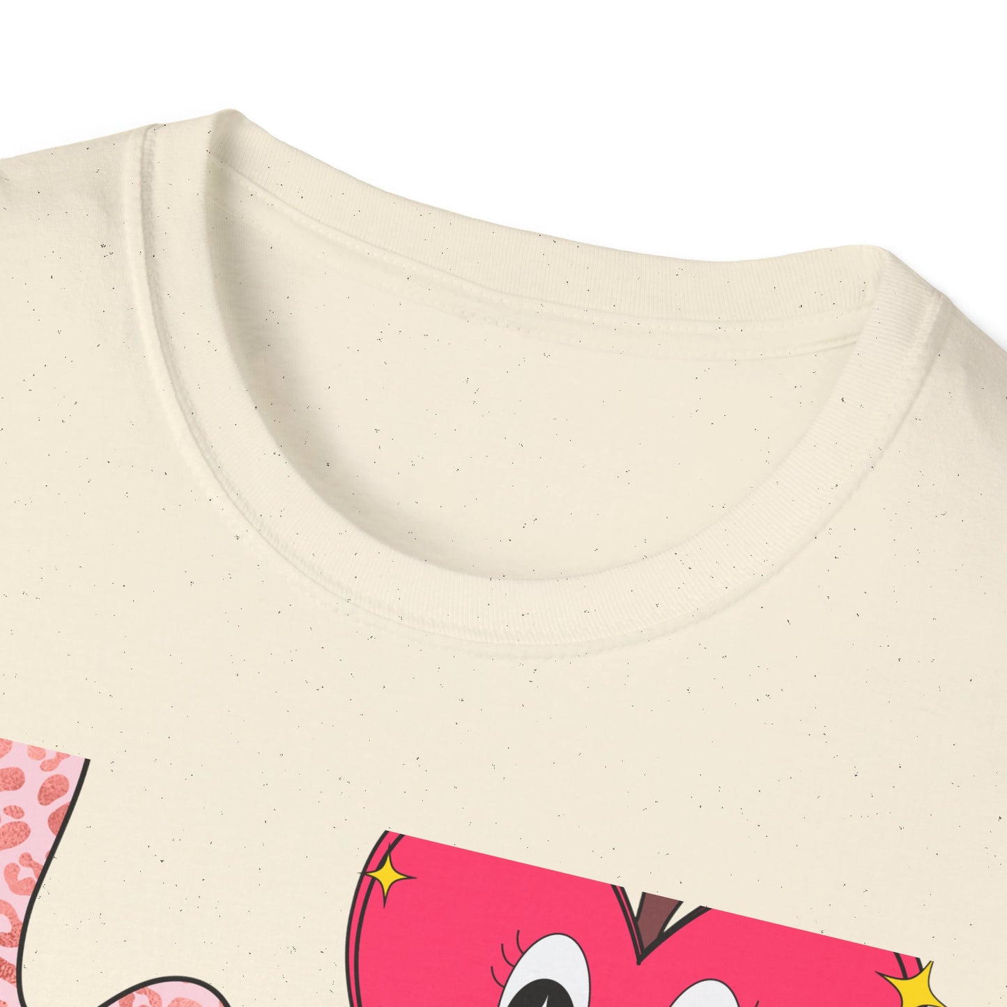 Groovy Leopard 'L' Back to School T-Shirt | Whimsical Reading Apple & Pencil Pals Tee | Fun Teacher Student Gift Idea