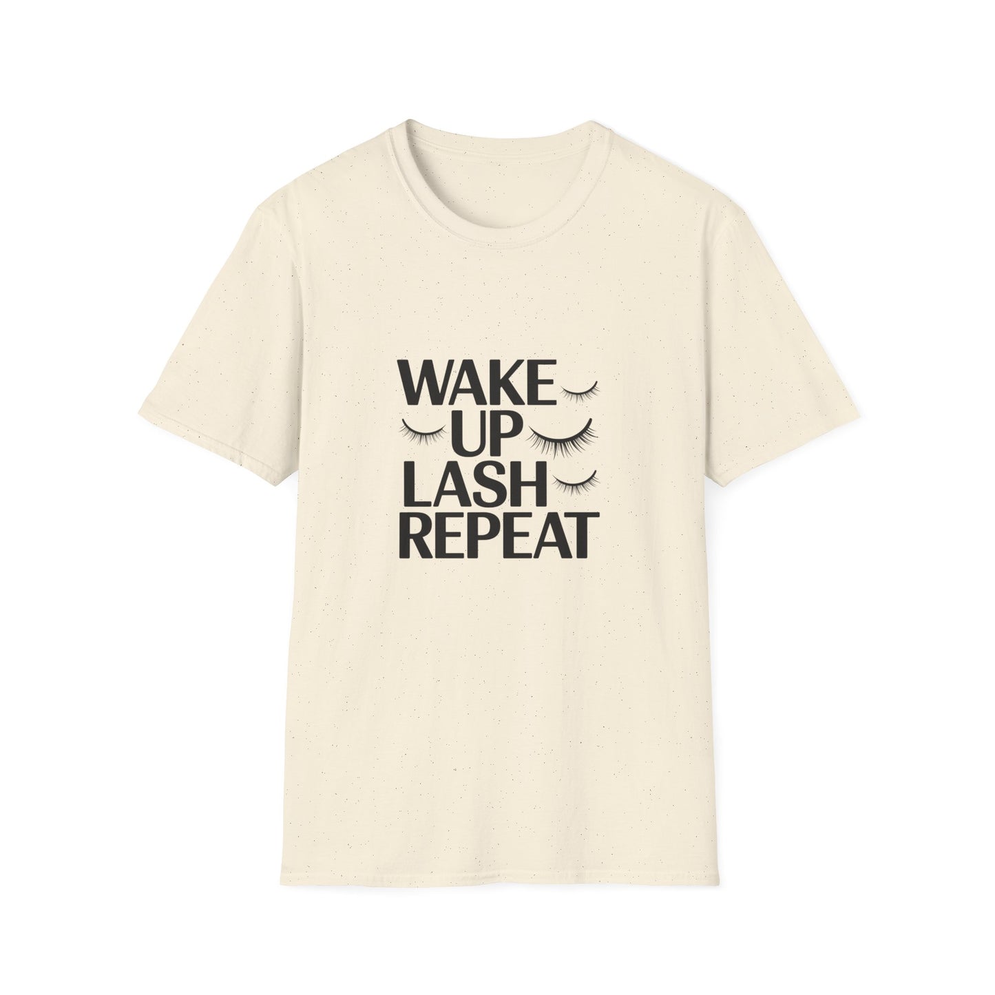 Fabulous Wake Up Lash Repeat T-Shirt - Essential Eyelash Enthusiast & Lash Tech Gift