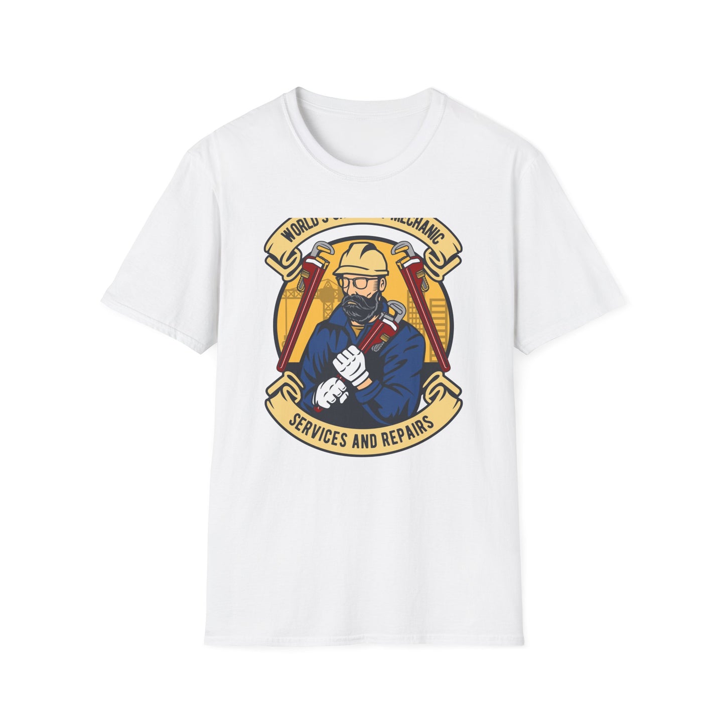Epic World's Greatest Mechanic T-Shirt - Master Handyman, Repair & Service Pro | Awesome Tradesman Gift Idea