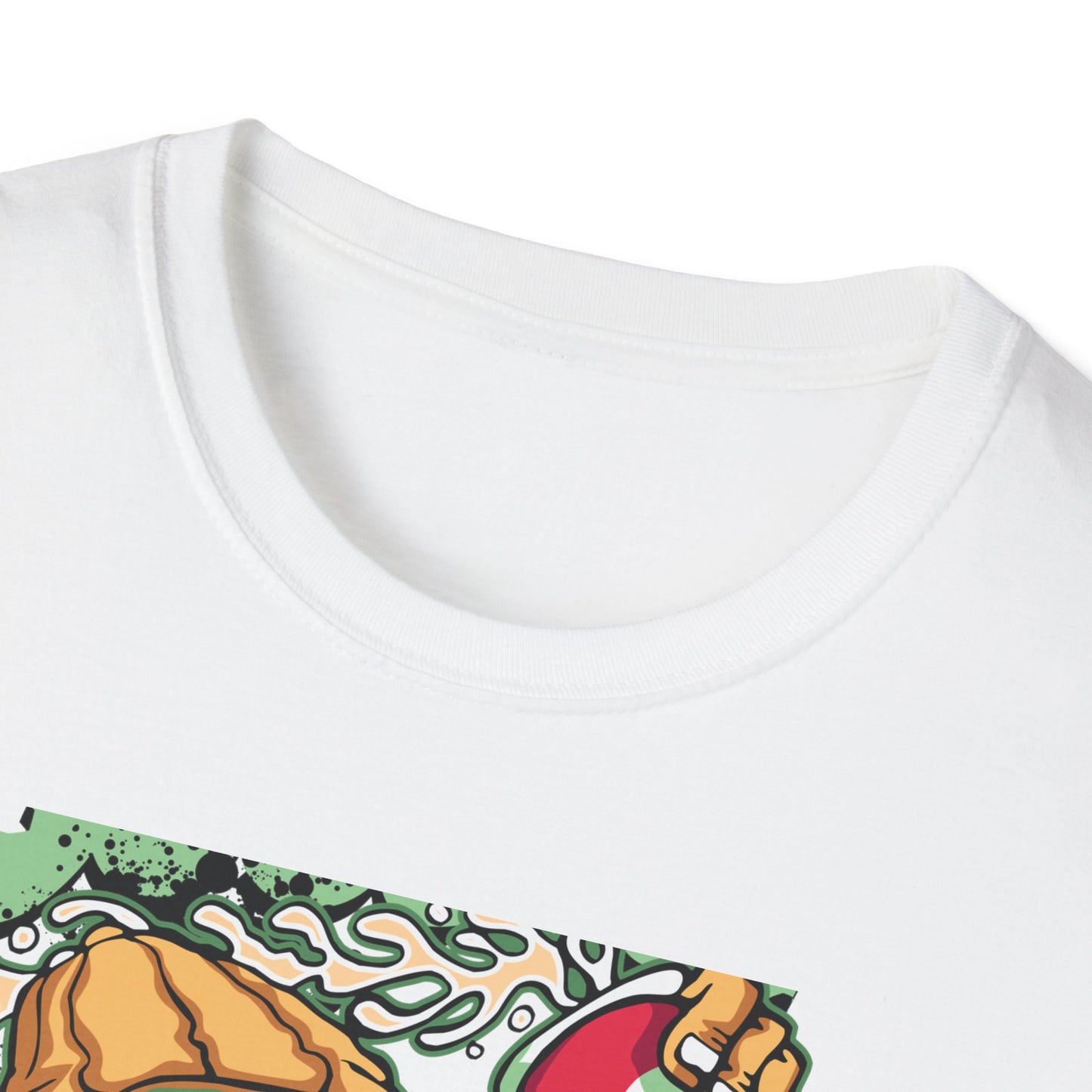 Rad Go Scoot Monster Rider T-Shirt - Unique Urban Cartoon Scooter Streetwear Tee