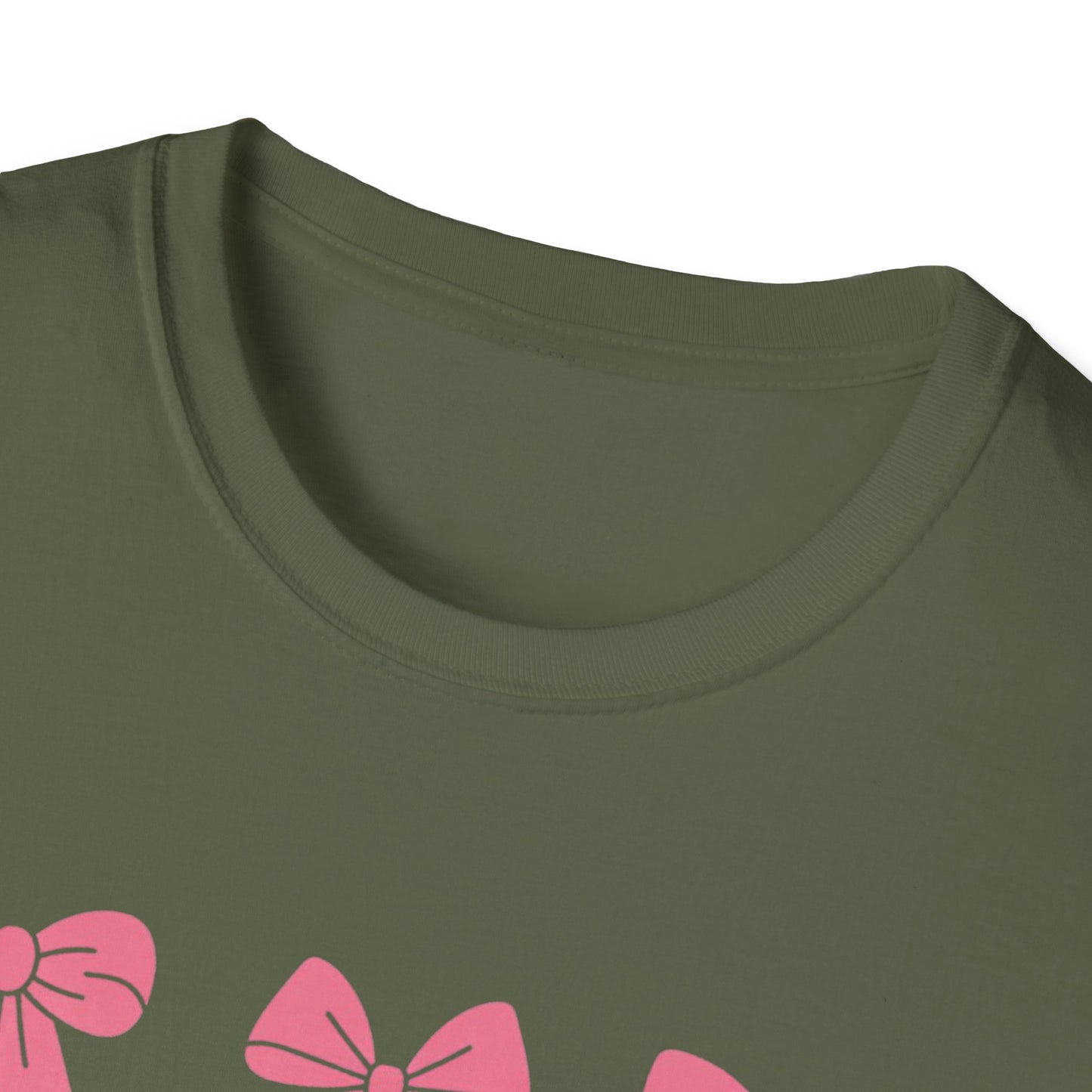 Charming Pink Bows T-Shirt | Adorable Coquette Aesthetic Tee for Women & Girls | Sweet Girly Fashion Top Gift