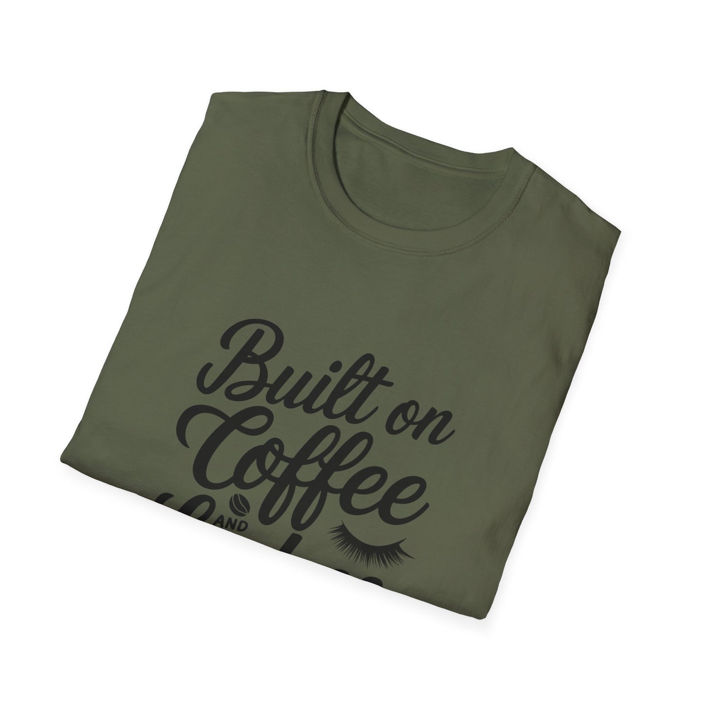But First, Coffee & Lashes T-Shirt | Chic Morning Routine Tee for Her | Glam Caffeine Lover Top