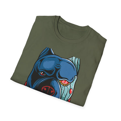 Epic Cyborg Pitbull T-Shirt | Futuristic Dog Lover Tee | Unleash Your Style with this Badass Cyberpunk Graphic