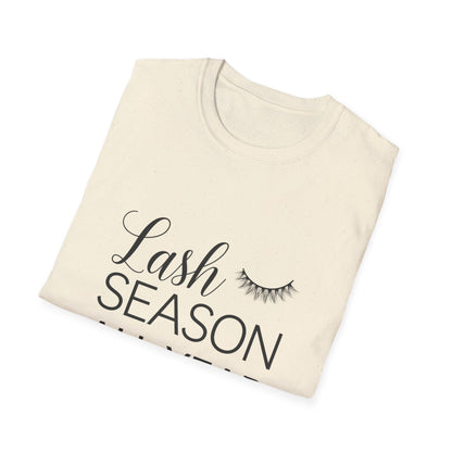 Ultimate Lash Season All Year T-Shirt | Trendy Esthetician & Beauty Lover Tee | Fabulous Eyelash Design Gift