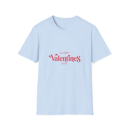 Sweet "Happy Valentines Day" T-Shirt | Charming Heart Love Tee | Perfect Romantic Gift for Him & Her | Celebrate Love