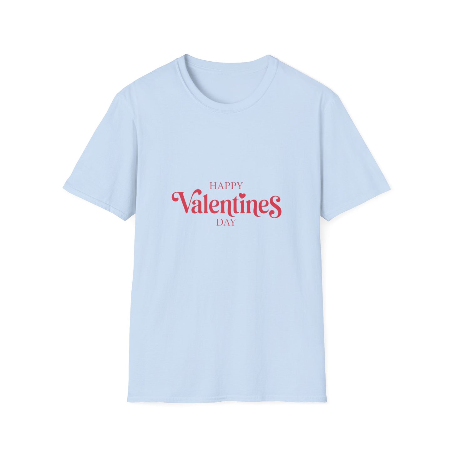 Charming Happy Valentines Day T-Shirt | Romantic Red Heart Love Tee | Perfect Gift for Her, Him & Couples
