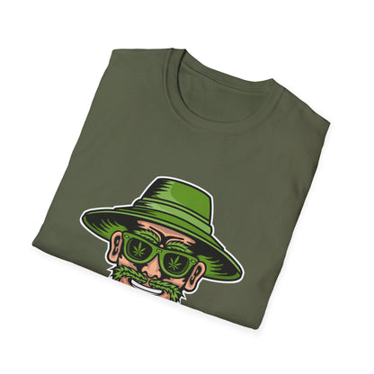 Epic Weed Lover T-Shirt | Unique Cannabis Leaf Design 420 Stoner Guy Tee | Cool Marijuana Graphic Shirt Gift