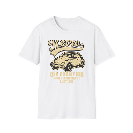 Legendary Retro Old Champion Built 1982 Car T-Shirt for Classic Auto Enthusiasts & Vintage Lovers - Exclusive Gift!