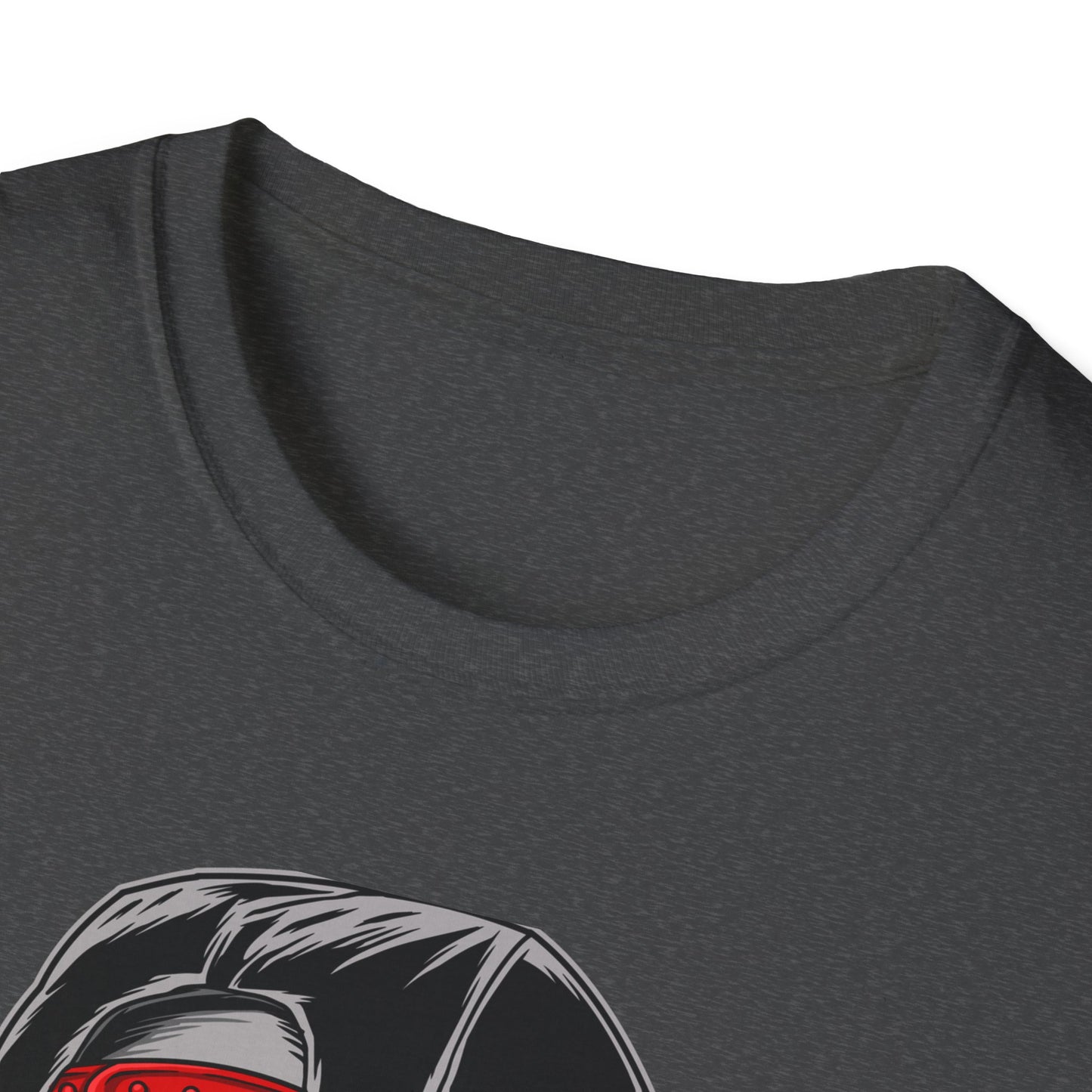 Electrifying Skull Baseball Cap T-Shirt | Edgy Urban Streetwear Tee for Rebels | Bold Graphic Design