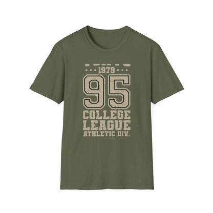 Vintage Tokyo 1979 Athletic 95 College League T-Shirt – Retro Distressed Urban Style Tee