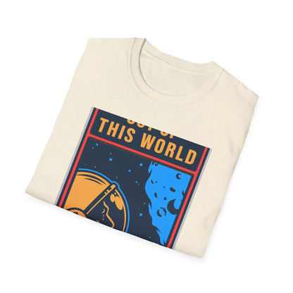 Epic "Out of This World" Astronaut T-Shirt | Retro Space Explorer Tee | Stellar Sci-Fi Adventure Gift