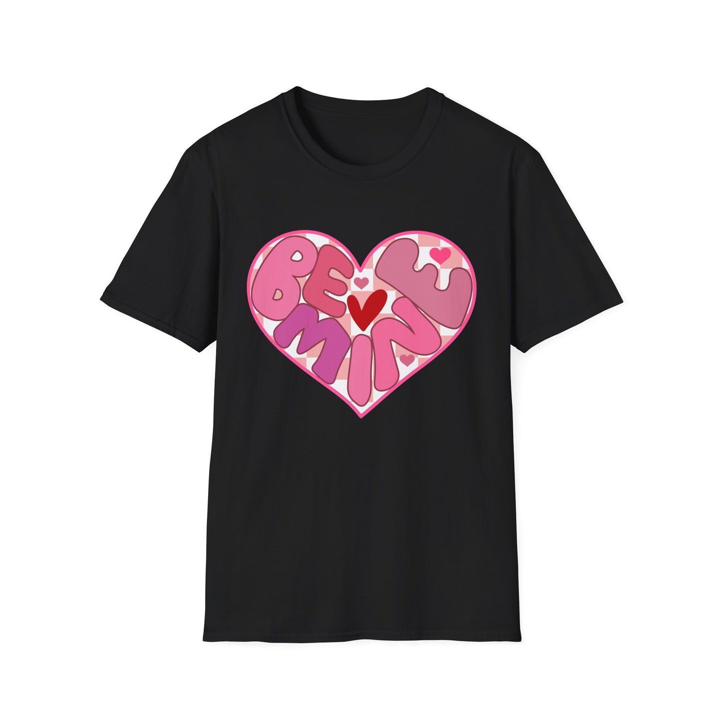Sweet Be Mine Heart T-Shirt | Adorable Valentine's Day Love Tee | Retro Pink Aesthetic Gift for Her